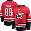 Men's Carolina Hurricanes Martin Necas Red Home Breakaway Player Jersey