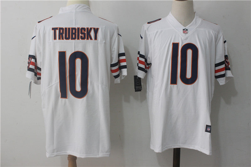 Men's Chicago Bears Mitch Trubisky Season Jersey White