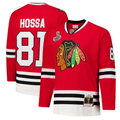 Men's Chicago Blackhawks Marian Hossa Red 2014-15 Power Play Jersey