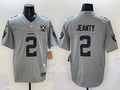 Men's Las Vegas Raiders Ashton Jeanty Gray Game Jersey
