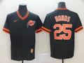 Men's San Francisco Giants Barry Bonds Black Stitched Jersey