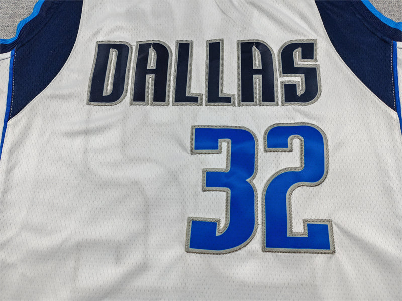 Men's Dallas Mavericks Cooper Flagg White 2025 NBA Draft First Round Pick Swingman Jersey - Association Edition