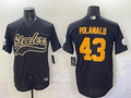 Men's Pittsburgh Steelers Troy Polamalu Black Vapor F.U.S.E. Limited Jersey