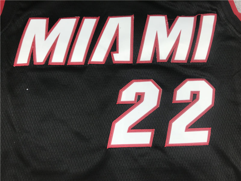 Men's Miami Heat Jimmy Butler Black 2022/23 Swingman Jersey - Icon Edition