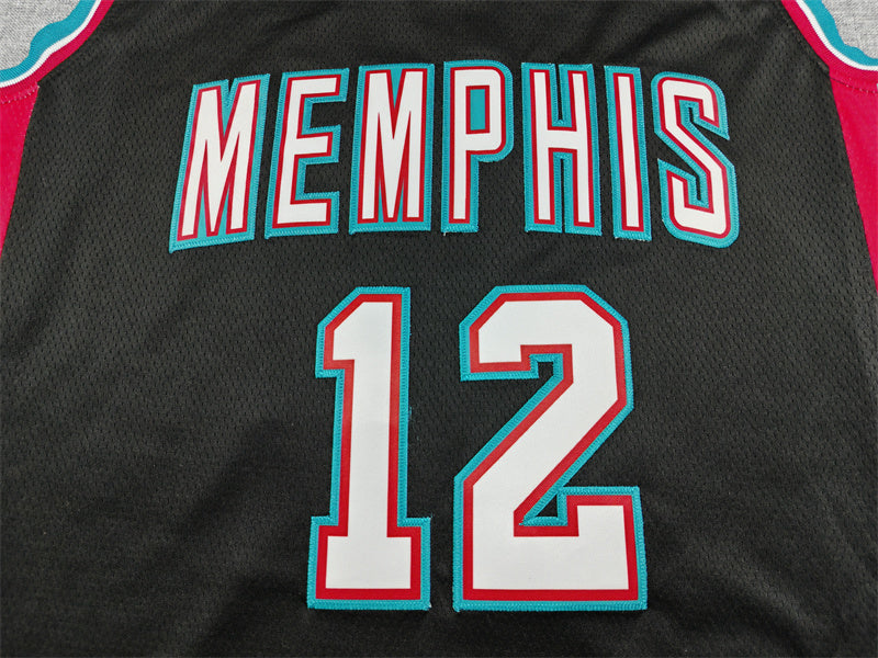Men's Memphis Grizzlies Ja Morant Black Swingman Jersey - Classic Edition