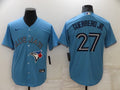 Men's Toronto Blue Jays Vladimir Guerrero Jr. Light Blue Replica Baseball Jersey