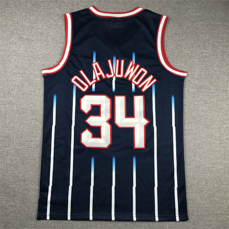 Men's Houston Rockets Hakeem Olajuwon 1996-97 Hardwood Classics Swingman Jersey