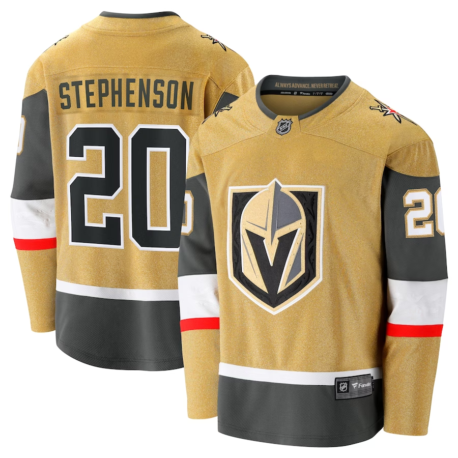 Men's Vegas Golden Knights Chandler Stephenson Gold Home Breakaway Jersey