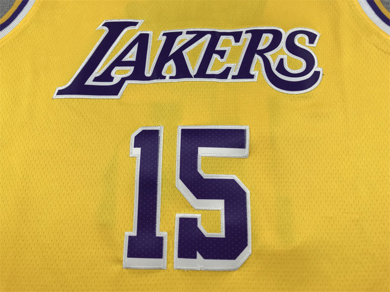Men's Los Angeles Lakers Austin Reaves Gold 2022/23 Swingman Jersey - Icon Edition