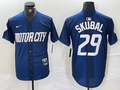 Men's Detroit Tigers Tarik Skubal Navy 2024 City Connect Limited Jersey