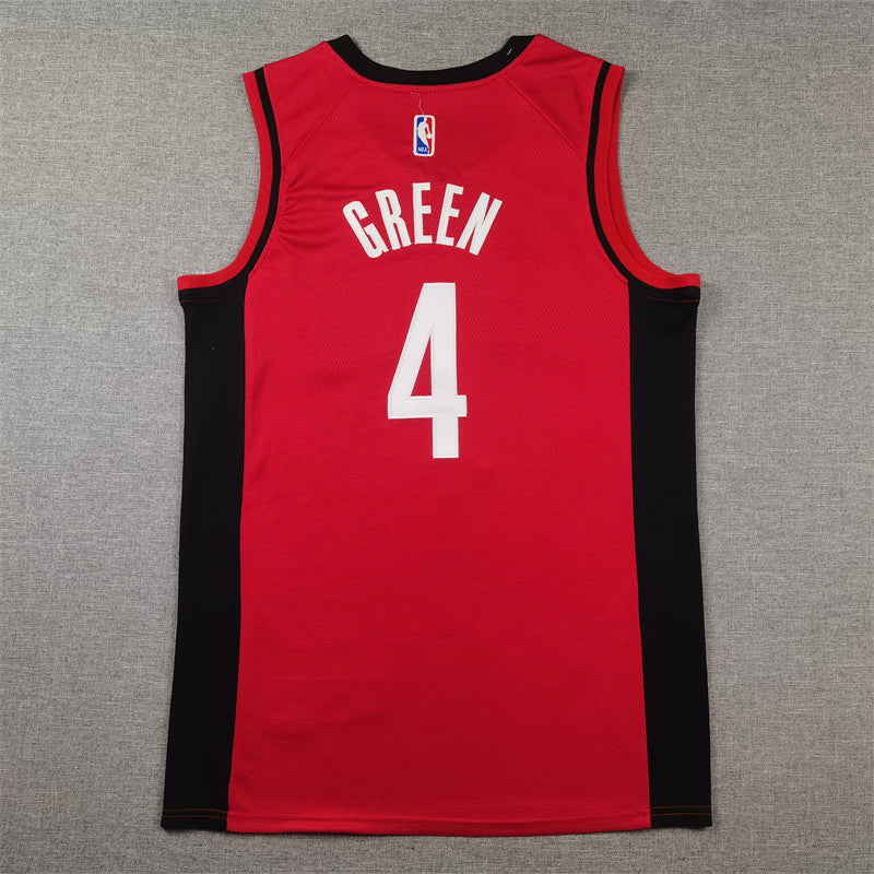 Men's Houston Rockets Jalen Green Red Swingman Jersey - Icon Edition