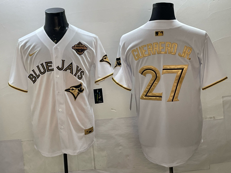 Men's Toronto Blue Jays Vladimir Guerrero Jr. White Limited Player Jersey