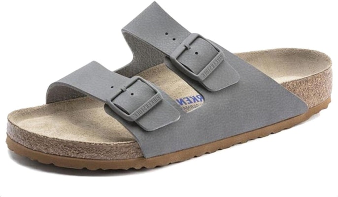Birkenstock Boston 1019618 Clog Grey Slide Sandals