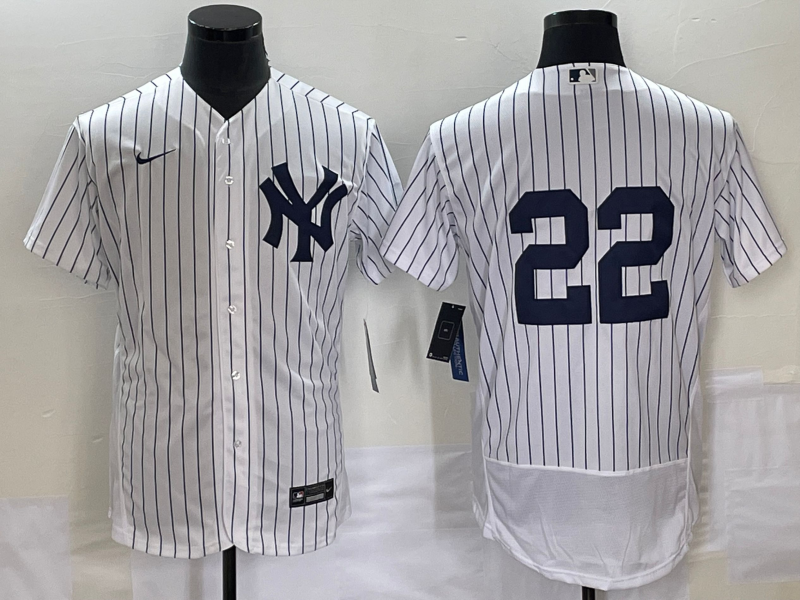 Men's New York Yankees Juan Soto White Replica Player Name Jersey