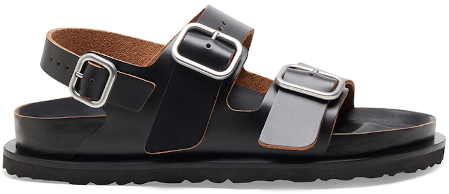 Birkenstock Jil Sander Milano Double Buckle 1020191 Black Sandals