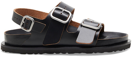 Birkenstock Jil Sander Milano Double Buckle 1020191 Black Sandals