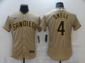 Men's San Diego Padres Wil Myers Khaki Player Stitched Jersey