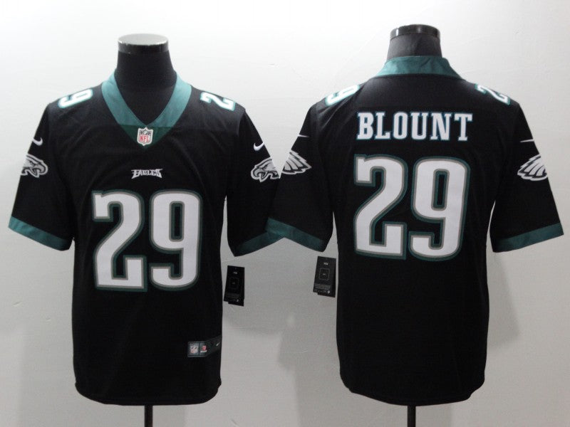Men's Philadelphia Eagles LeGarrette Blount Black Game Jersey