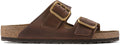 Birkenstock Arizona Bold Leather 1022625 Roast Brown Sandals