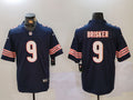 Men's Chicago Bears Jaquan Brisker Navy Game Player Jersey