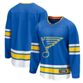 Men's St. Louis Blues Fanatics Blue Game Blank Jersey