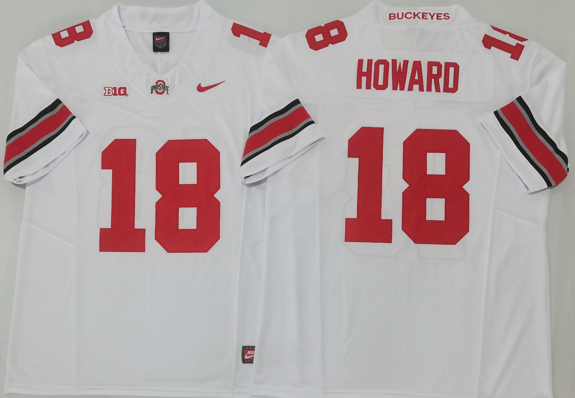 Men's Ohio State Buckeyes Will Howard White Player Jersey