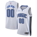 Men's Orlando Magic White Swingman Custom Jersey - Association Edition