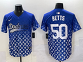 Men's Los Angeles Dodgers Mookie Betts Royal Alternate Player Jersey