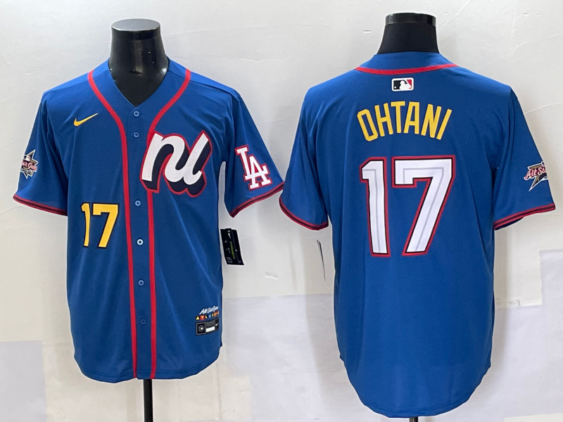 Men's National League Shohei Ohtani Blue 2025 All-Star Edition Limited Player Jersey