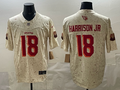 Men's Arizona Cardinals Marvin Harrison Jr. Natural 2025 Rivalries Collection Limited Jersey