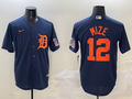 Men's Detroit Tigers Casey Mize Navy Limited Player Jersey