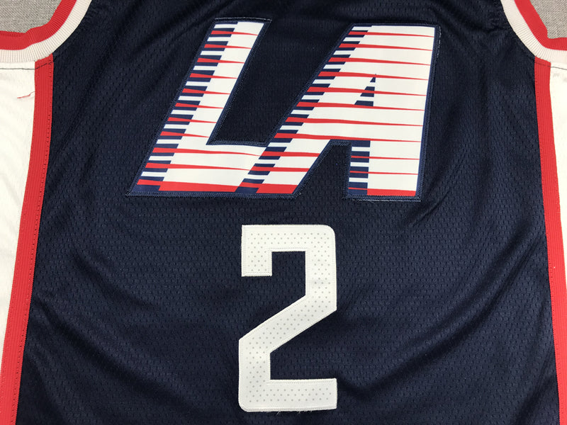 Men's LA Clippers Kawhi Leonard Swingman Jersey Retro