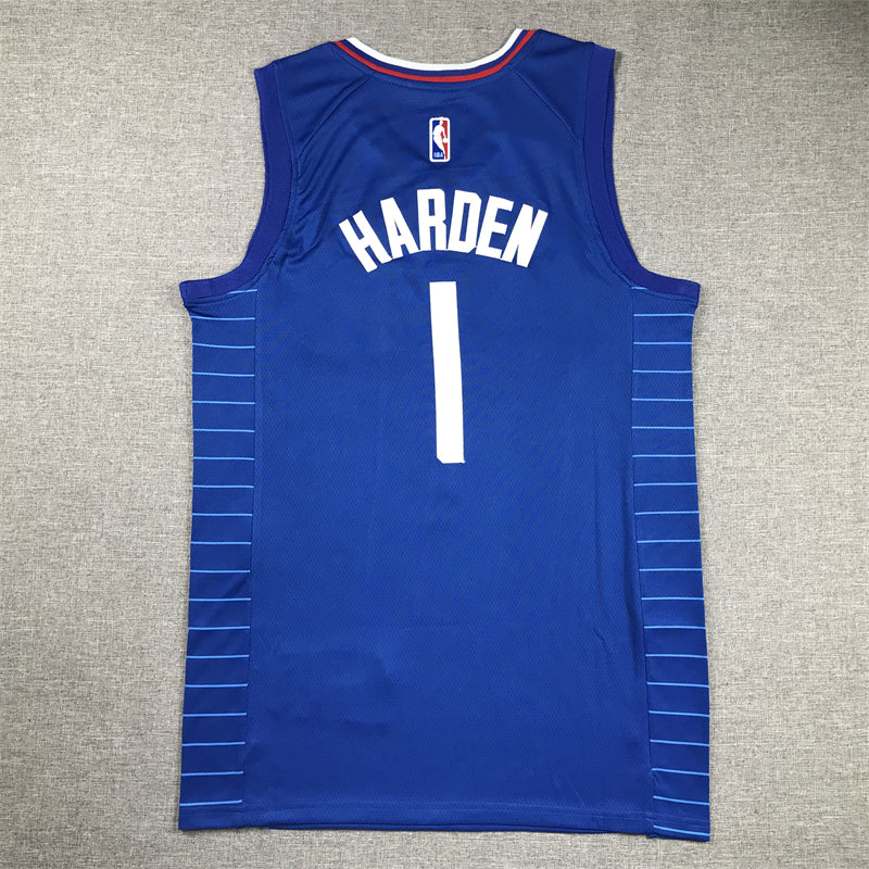 Men's LA Clippers James Harden Royal Swingman Jersey - Icon Edition