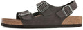 Birkenstock Arizona 1023052 Grey Black Buckle Sandals