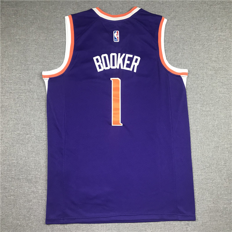 Men's Phoenix Suns Devin Booker Purple Replica Jersey