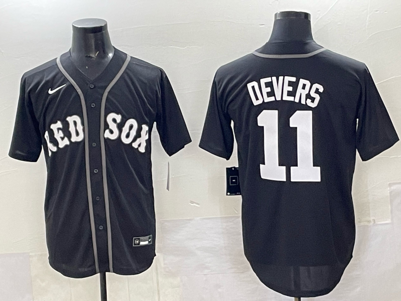 Men's Boston Red Sox Rafael Devers Black Limited Player Jersey