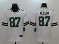 Men's Green Bay Packers Jordy Nelson White Game Player Jersey