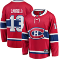 Men's Montreal Canadiens Cole Caufield Fanatics Red Home Breakaway Player Jersey