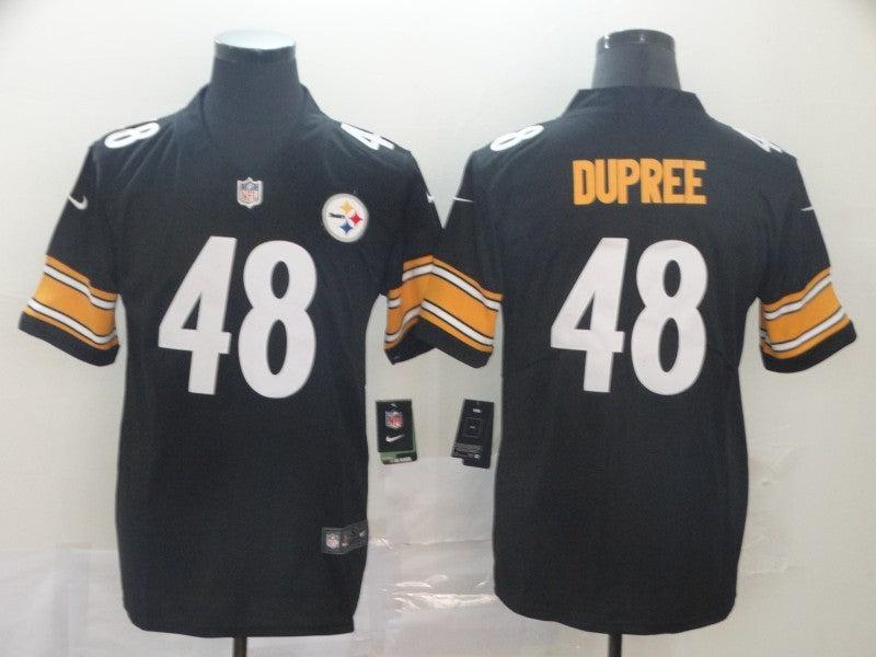 Men's Pittsburgh Steelers Bud Dupree Black Game Jersey