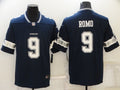 Men's Dallas Cowboys Tony Romo Navy Game Player Jersey