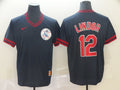 Men's New York Mets Francisco Lindor Navy Replica Baseball Jersey