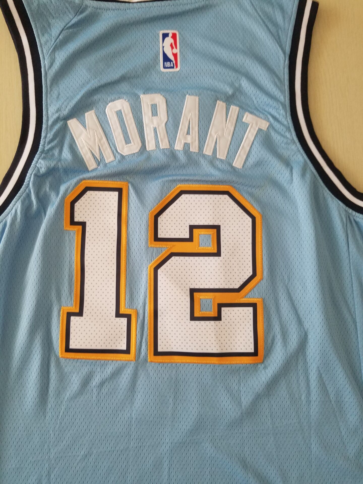 Men's Memphis Grizzlies Ja Morant Blue City Edition Classic Jersey