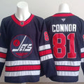 Men's Winnipeg Jets Kyle Connor Fanatics Navy Player Jersey