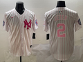 Men's New York Yankees Derek Jeter White Team Game Jersey