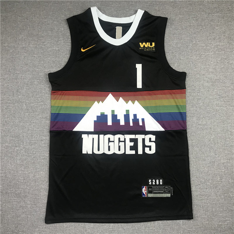 Men's Denver Nuggets Michael Porter Jr. NBA Black Jersey