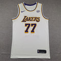 Men's Los Angeles Lakers Luka Doncic White Swingman Jersey - Association Edition