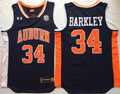 Men's Auburn Tigers Charles Barkley Navy Player Game Jersey