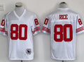 Men's San Francisco 49ers Jerry Rice Mitchell & Ness White Legacy Replica Jersey