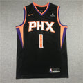 Men's Phoenix Suns Devin Booker NBA Black Replica Jersey - City Edition