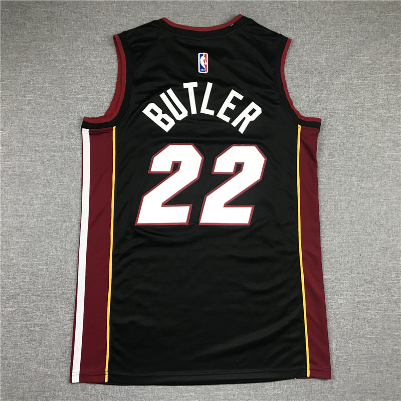 Men's Miami Heat Jimmy Butler Black 2022/23 Swingman Jersey - Icon Edition